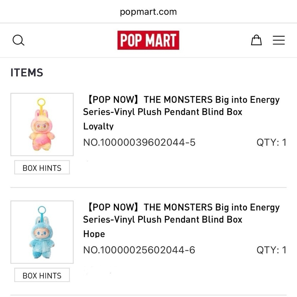 [NEW] POP MART Labubu Big into Energy Plush Pendant Keychain Loyalty Pink Yellow - Picture 14 of 14